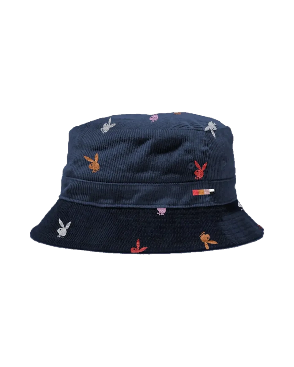 Playboy Tokyo Club Cappello Bucket Navy taglia unica