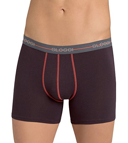 Sloggi Start Short Boxer Uomo Cotone x2 Multicolore