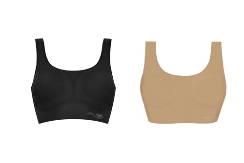 Sloggi Bustier top intimo donna nero M