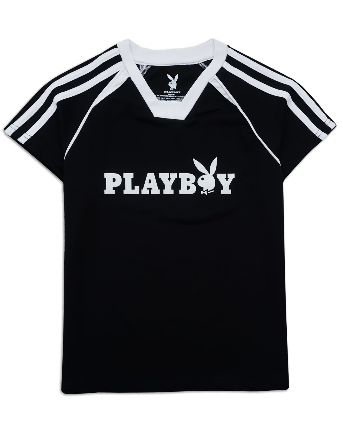 Playboy Varsity Bunny Set tuta nero scollo a V