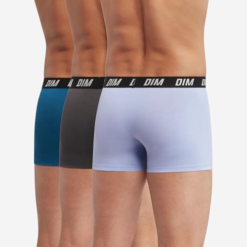 DIM Move Active Sport boxer uomo L blu/viola x3 termoregolante