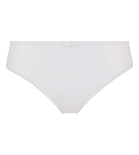 DIM Generous slip senza cuciture cotone bio bianco XXS