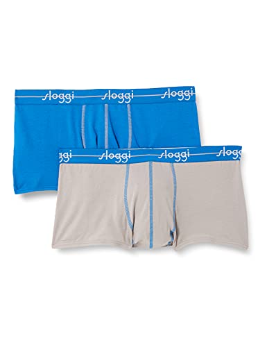 Sloggi Start Hipster Boxer Uomo 2 Pezzi Multicolore Cotone