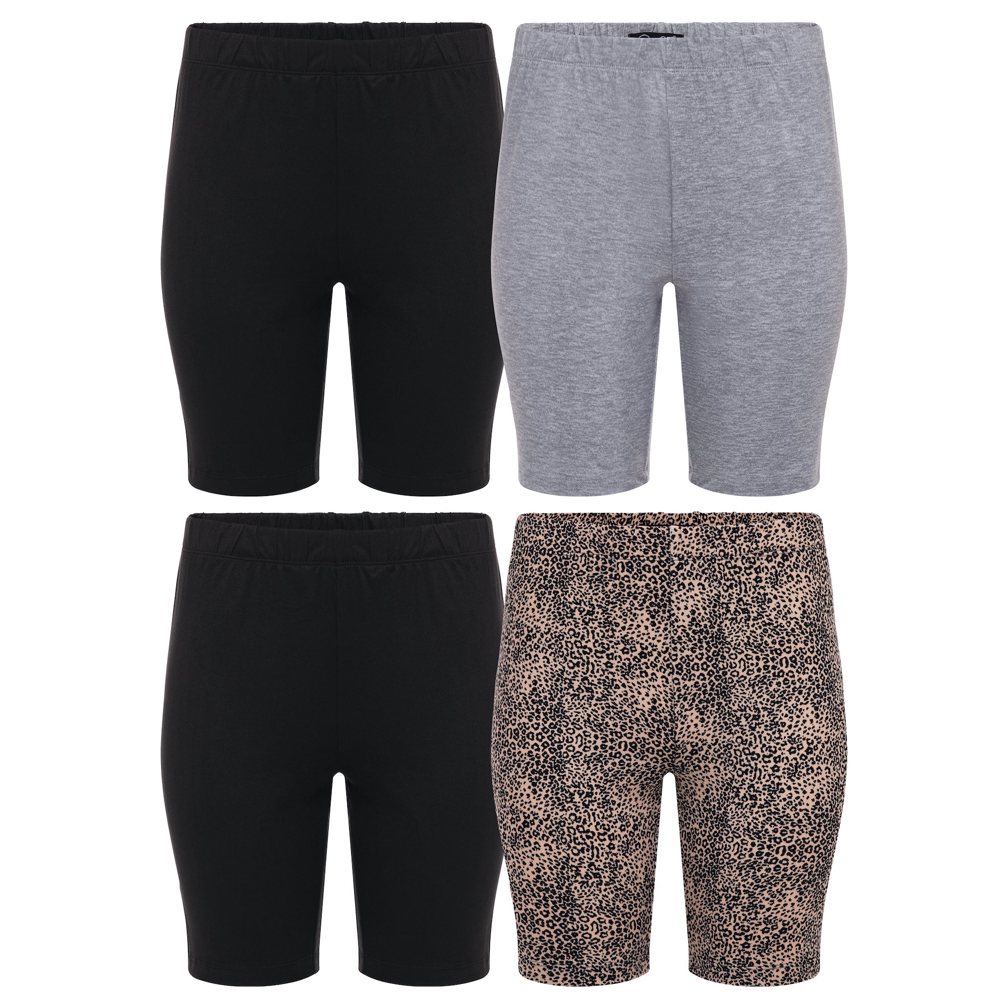 René Rofé Yummy Shorts Lounge Nero 4 Pezzi M