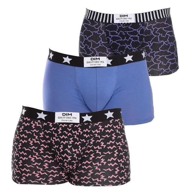 DIM Vibes X3 Boxer Pantaloncino Uomo x3 Cotone