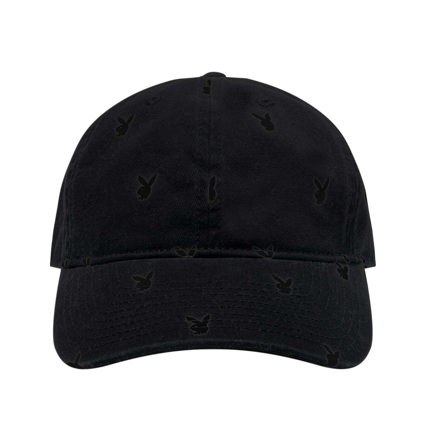 Playboy All-Over Rabbit Head cappello nero unisex