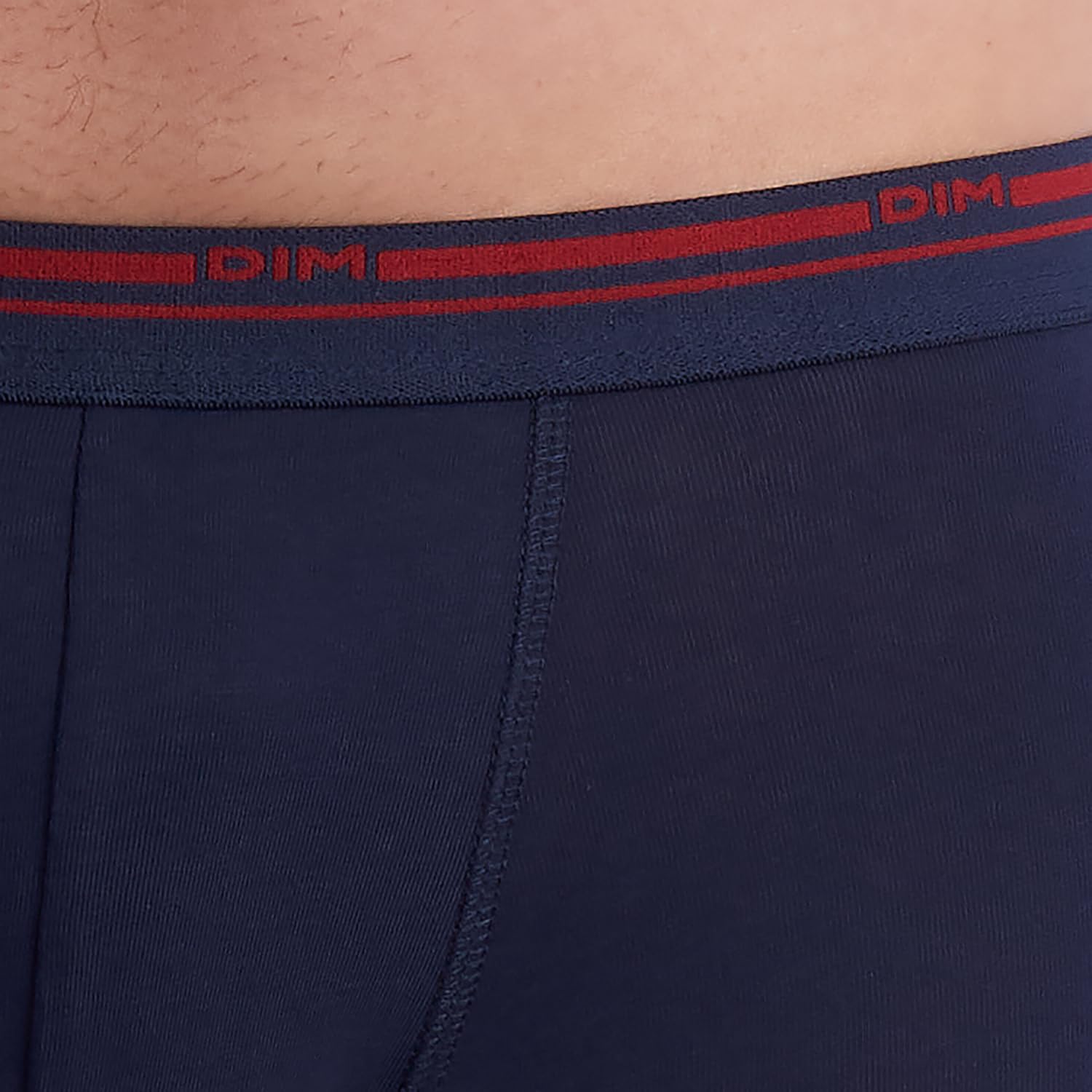 DIM Colori Classici Cotton Stretch boxer uomo x3 L blu cotone