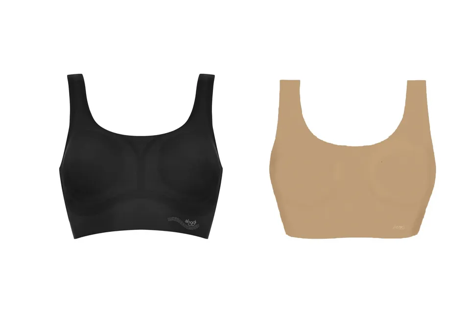 Sloggi Bustier top intimo donna nero M