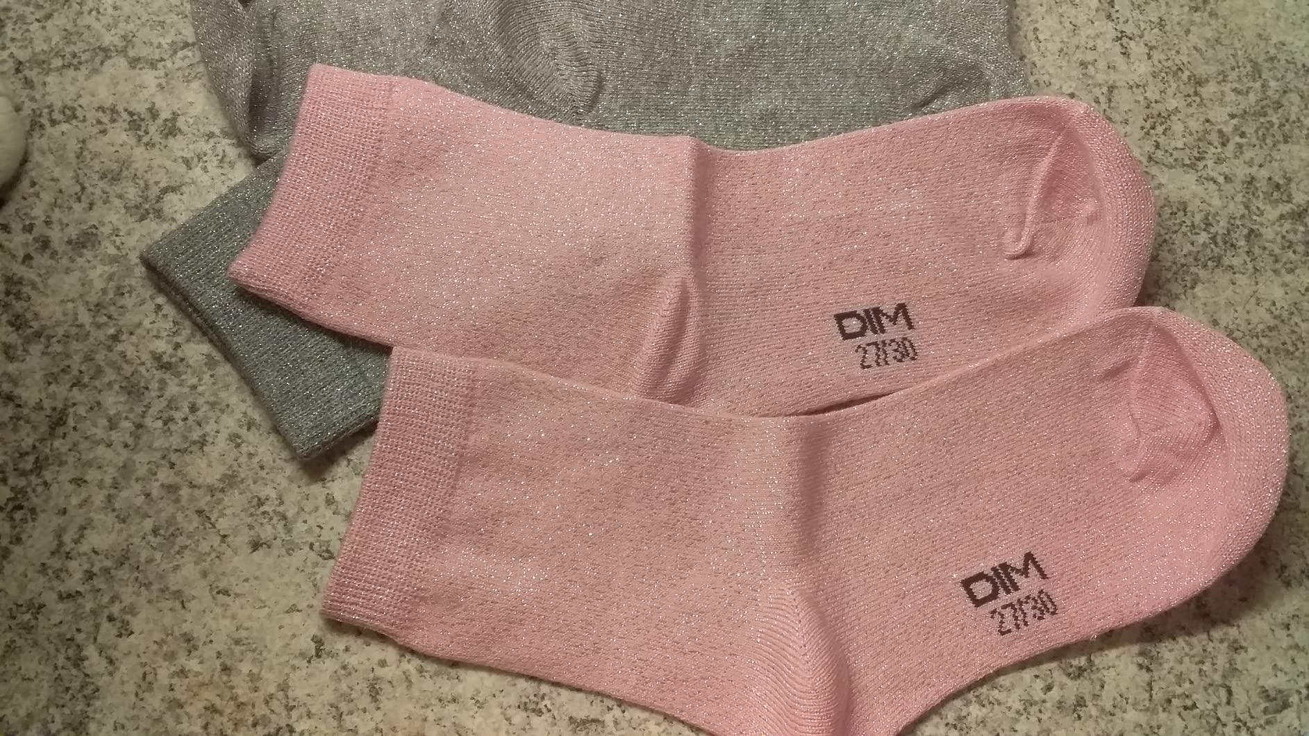 Dim calzini bambina lurex cotone medi