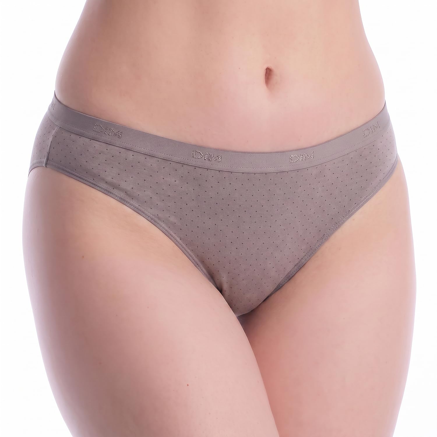 DIM Pockets Slip Donna x3 Cotone Nero Grigio Nero Elastico
