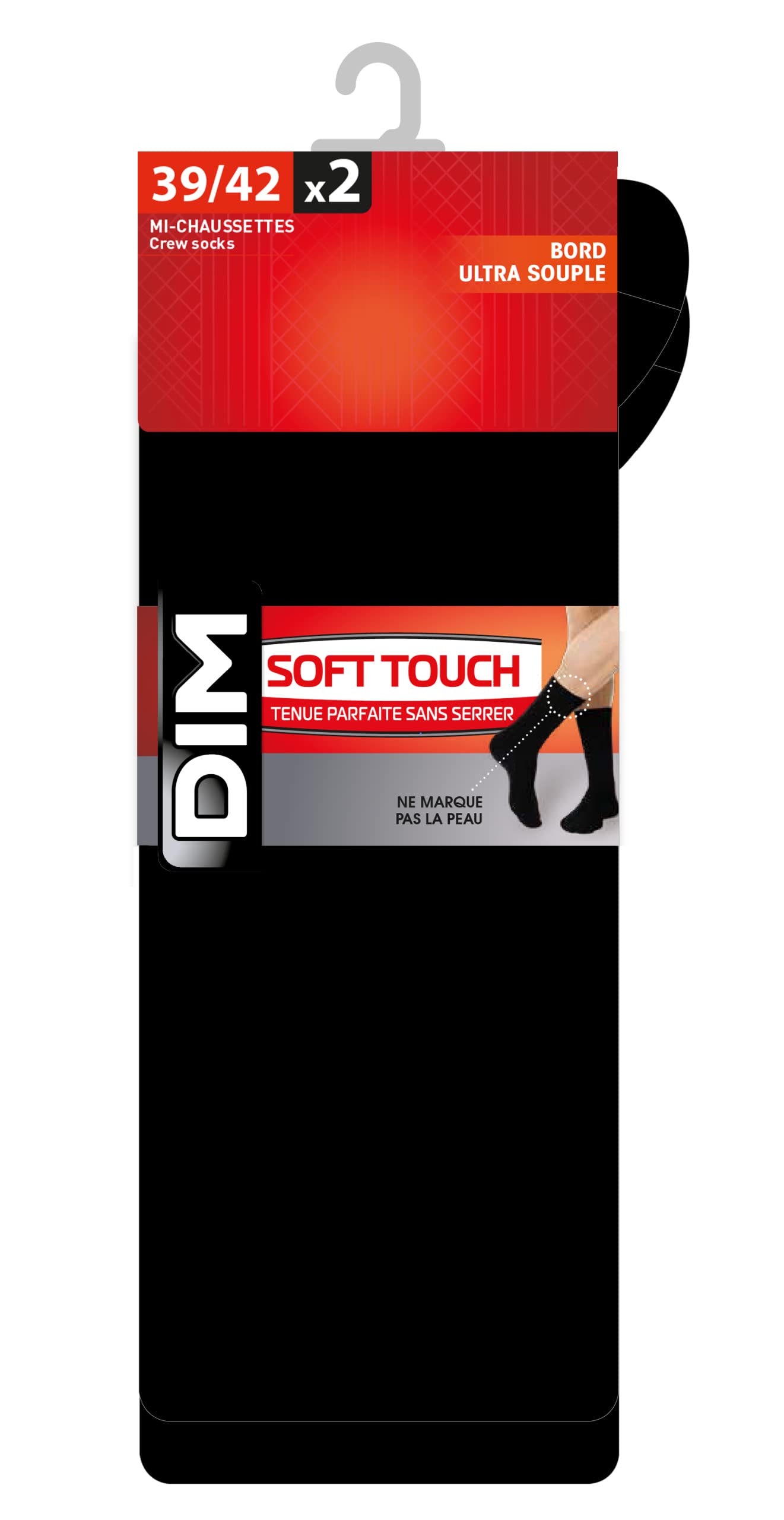 DIM Soft Touch Resistenza Perfetta calzini 39-42 cotone x2