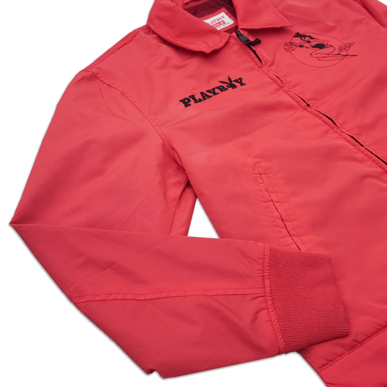 Playboy Moonlit Bunny giacca antivento rossa leggera