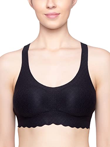 sloggi Zero Lace bustino donna nero pizzo
