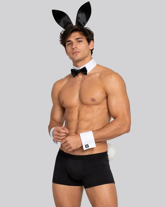 Playboy Bunny Accessories Kit costume 5 pezzi nero taglia unica