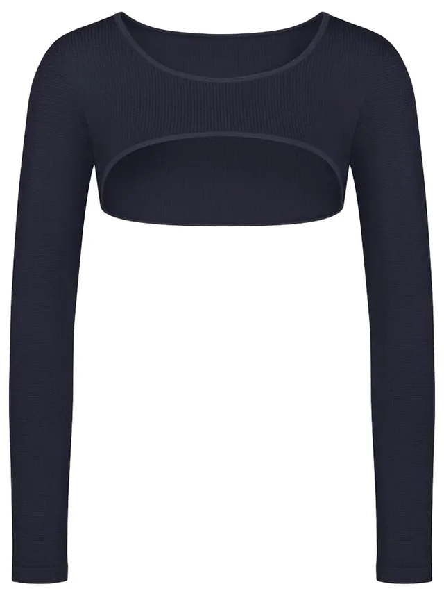 sloggi Ever Infused Aloe Bolero t-shirt donna nera
