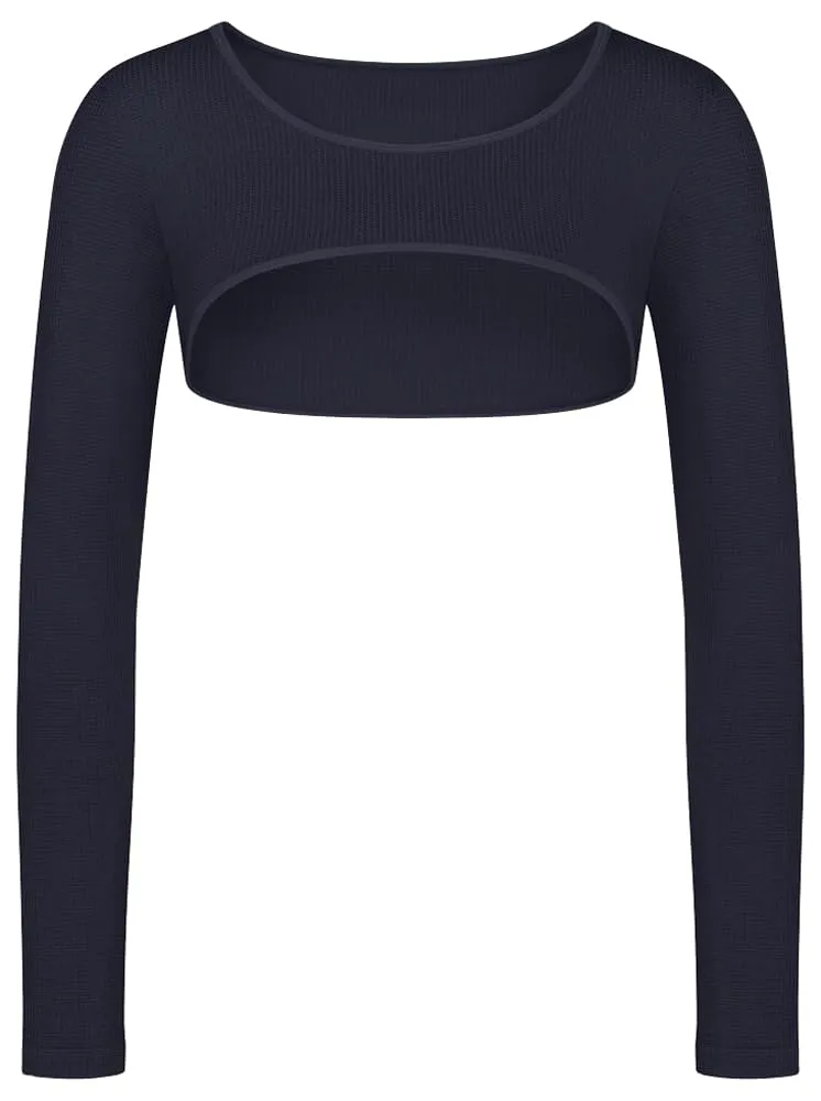 sloggi Ever Infused Aloe Bolero t-shirt donna nera