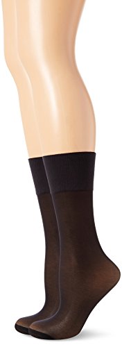 DIM Les Essentiels Mousse Stretch X2 calzini x2 velati
