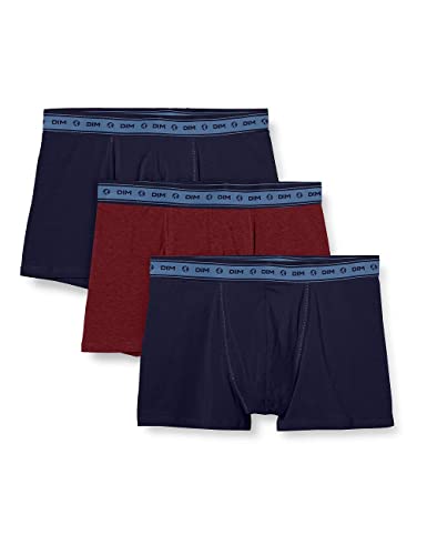 DIM Green boxer uomo cotone bio x3 M multicolore