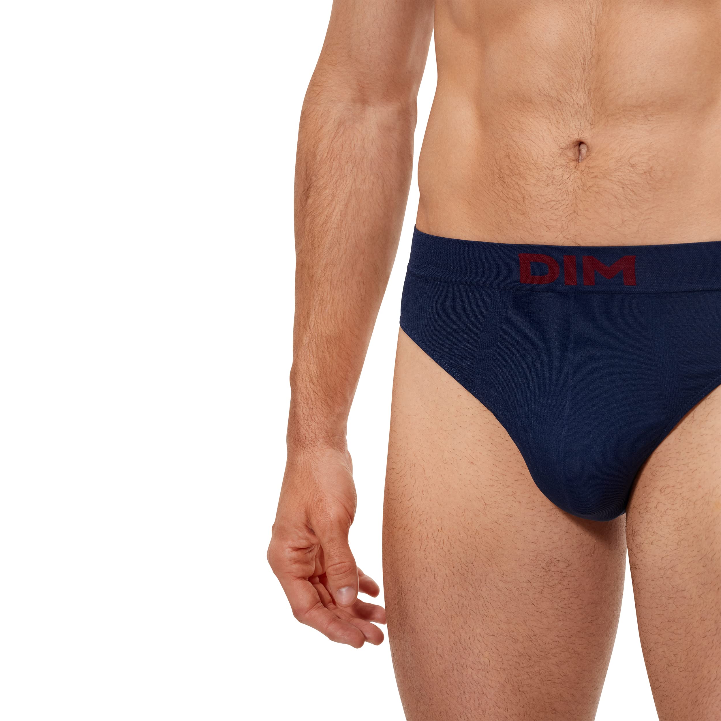 DIM Micro slip uomo S x2 rosso blu senza cuciture