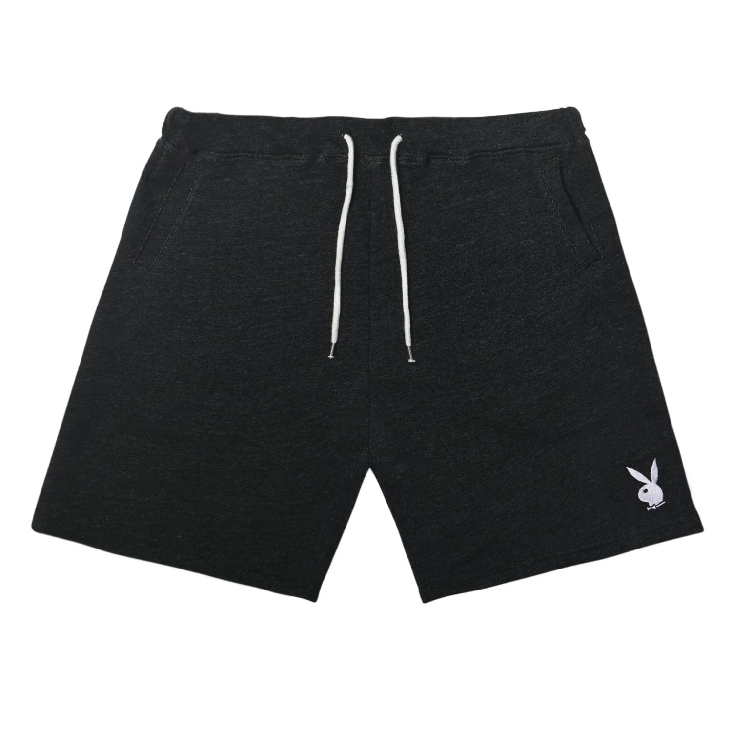 Playboy Rabbit Head pantaloncini sweat nero cotone pesante