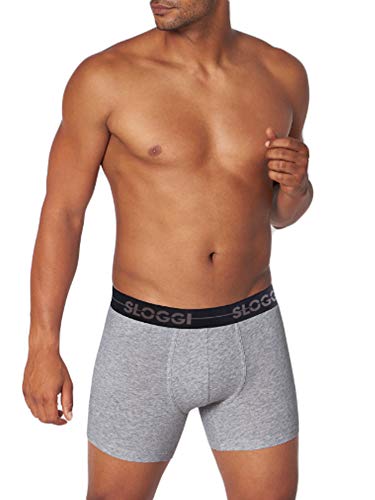 sloggi Go Short Boxer Uomo x3 Cotone
