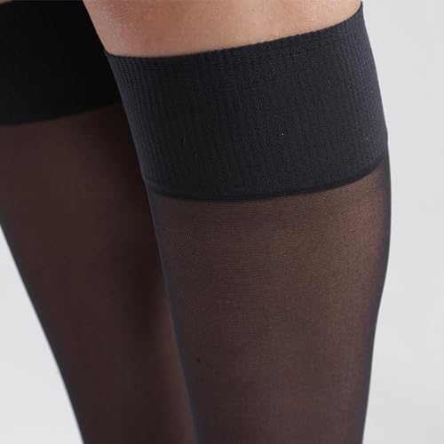 DIM Good gambaletti donna opachi neri x2 fili riciclati