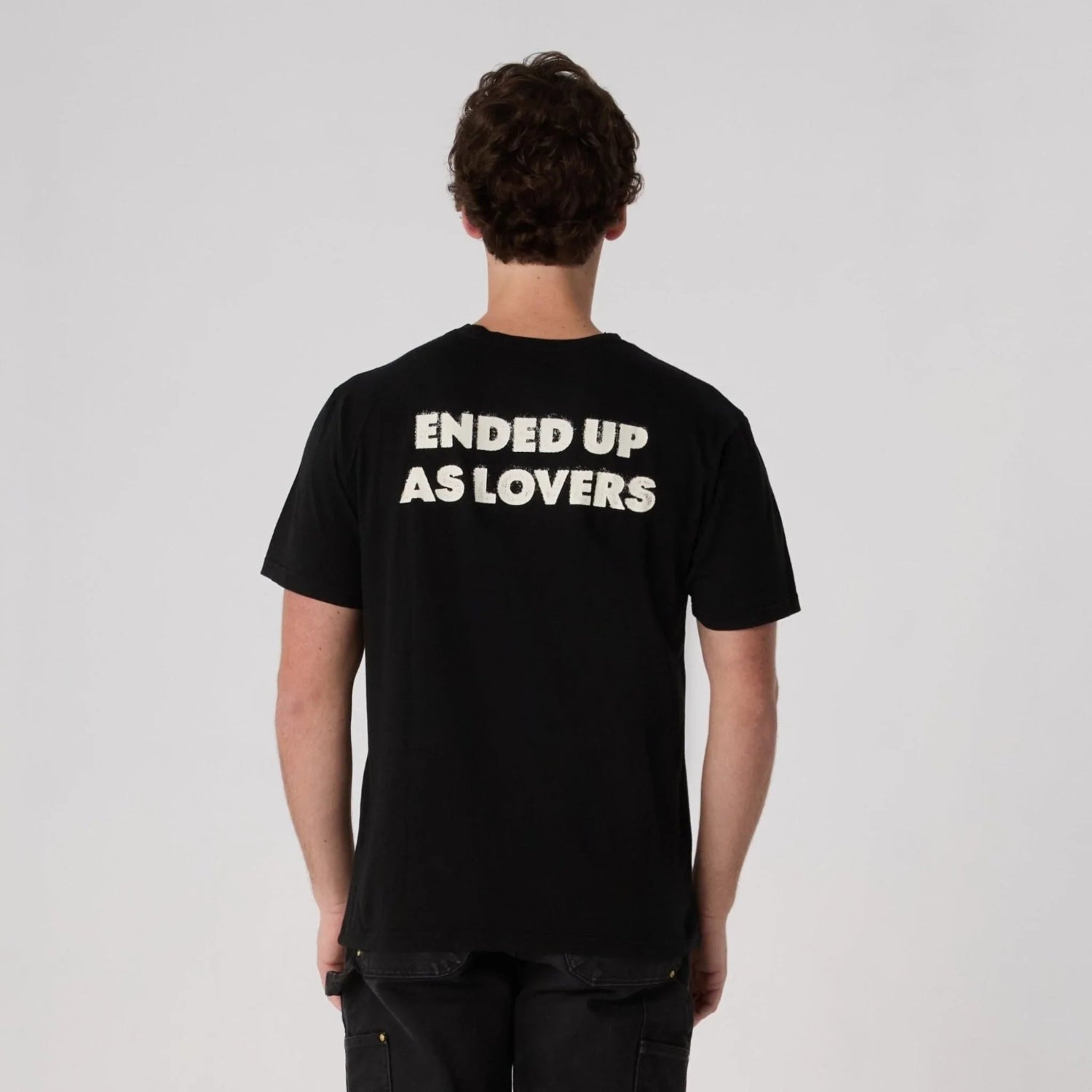 Playboy Lovers Pocket Tee t-shirt cotone nera