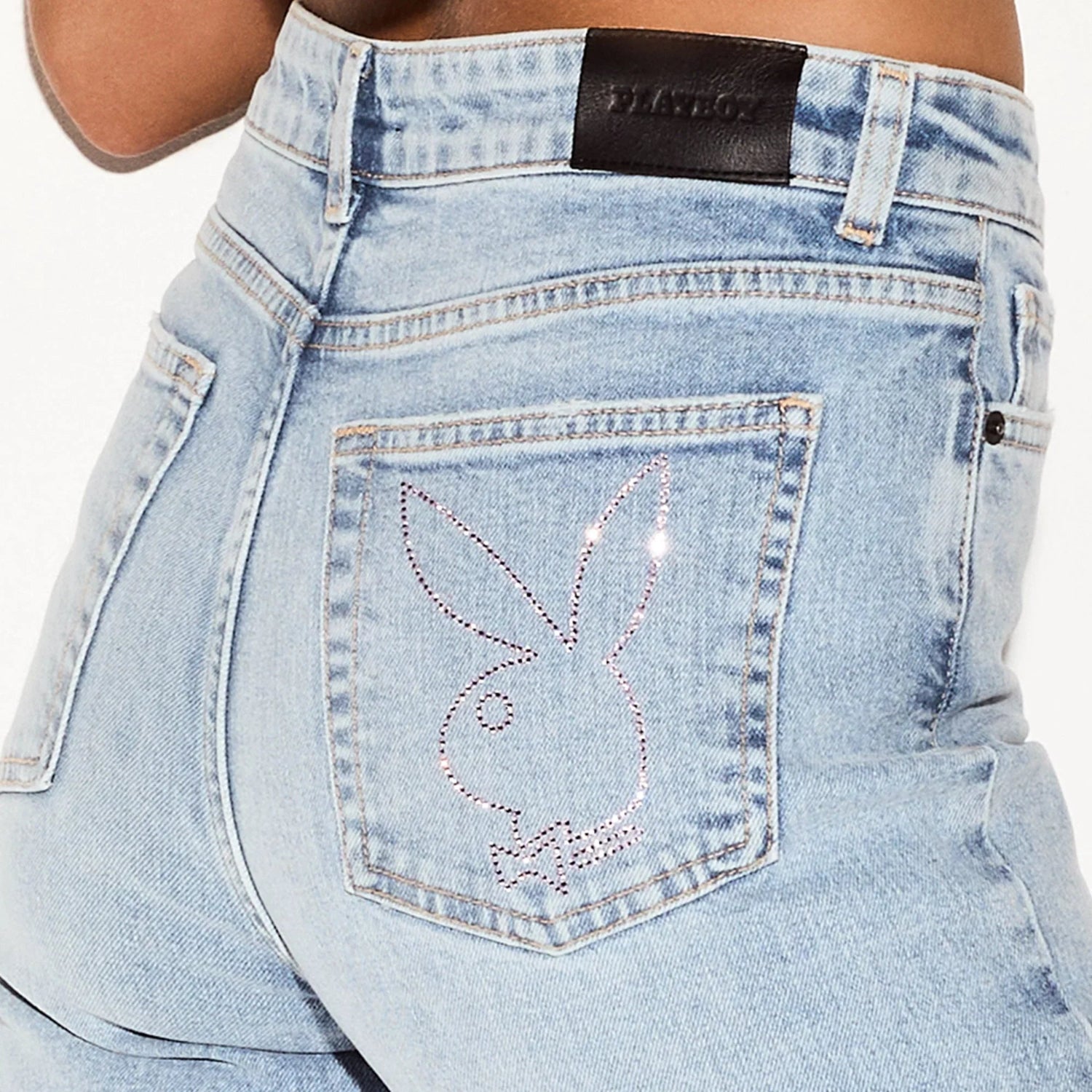 Playboy Flare Jean jeans donna lavaggio chiaro