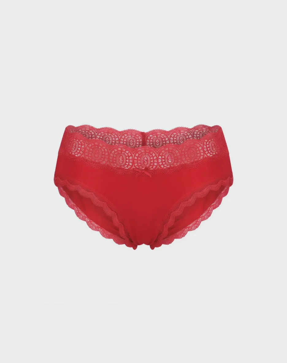René Rofé Waist No Time slip hipster cotone a righe