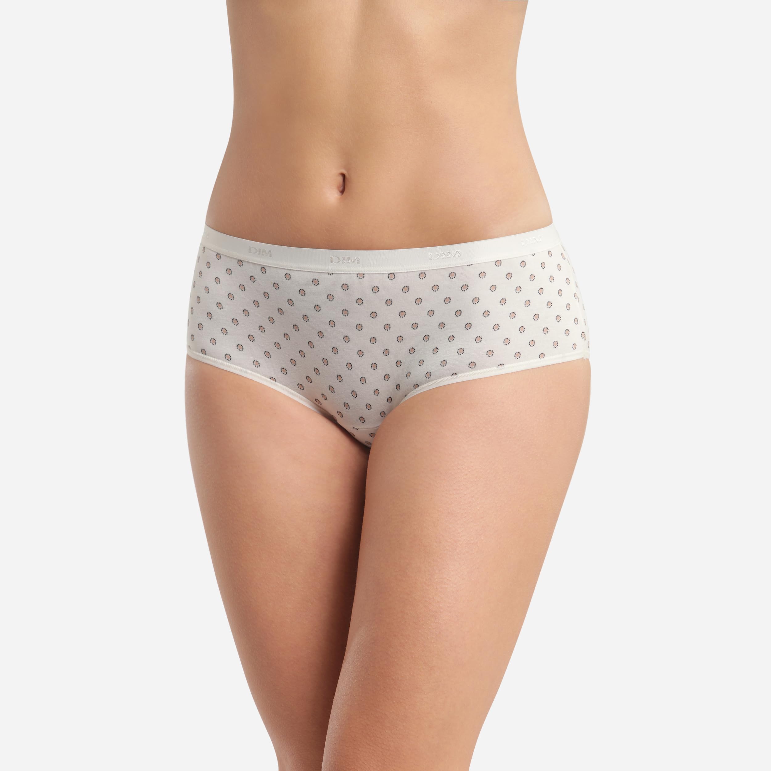 DIM Les Pockets culotte donna x5 cotone nero S