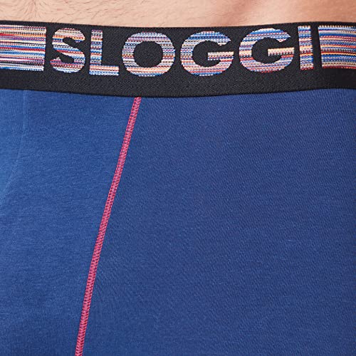sloggi GO ABC Natural H Short boxer uomo 6 pezzi cotone