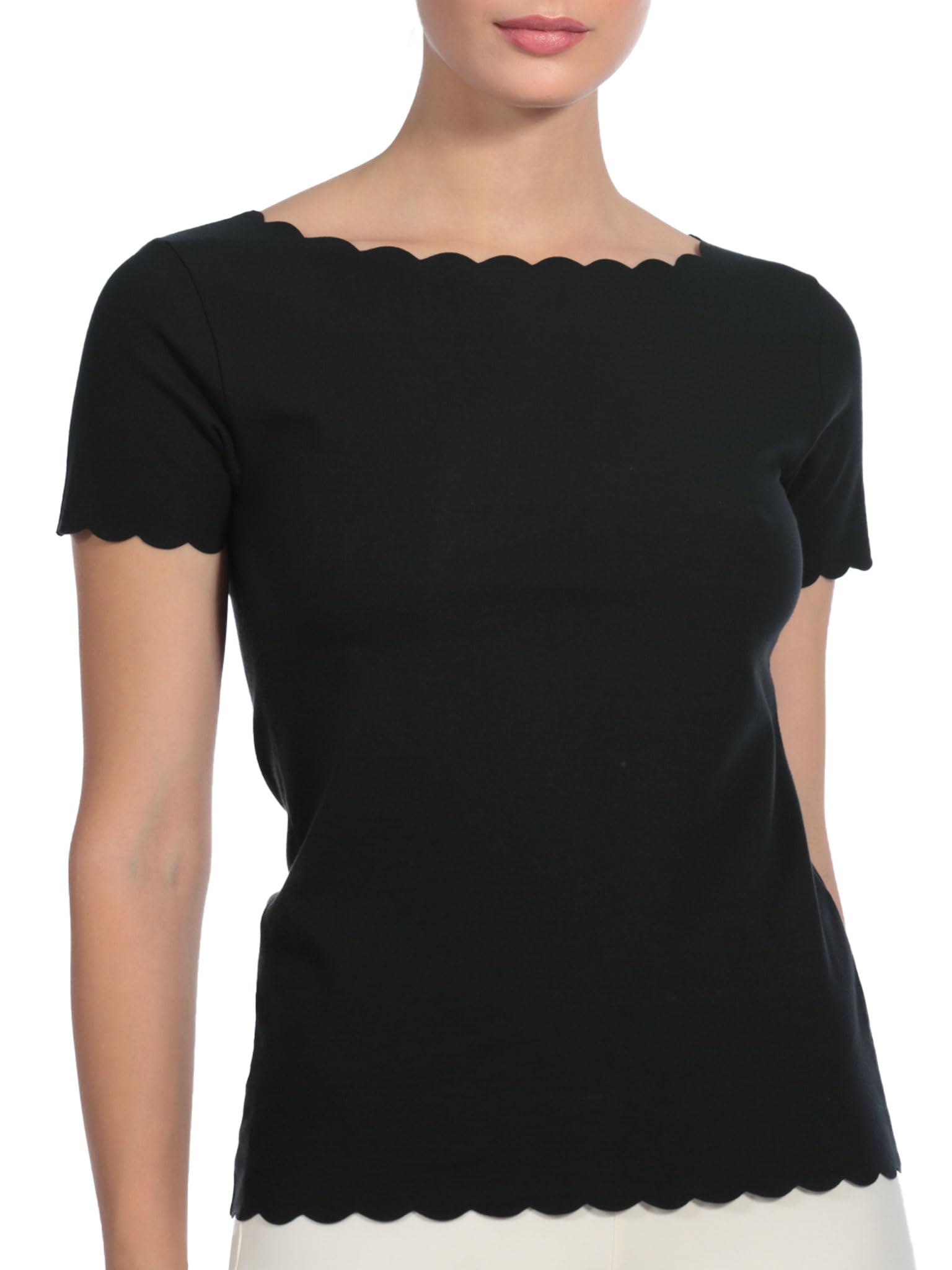 Egi 3142 t-shirt donna bianco cotone invisibile