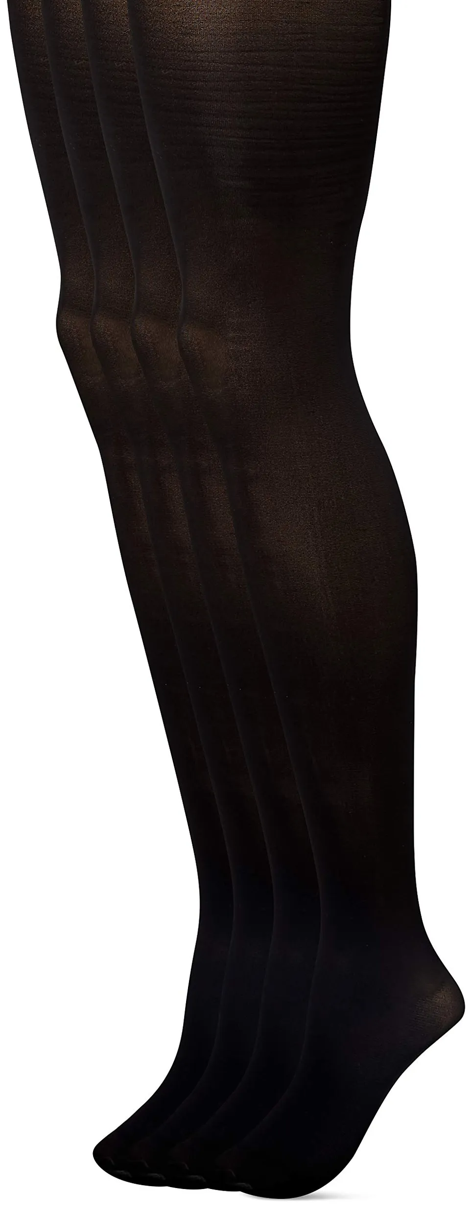 DIM Comfort Vellutati collant opachi neri x4 S-M