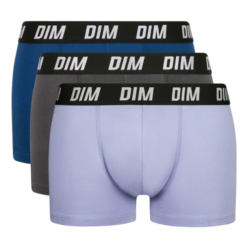DIM Move Active Sport boxer uomo L blu/viola x3 termoregolante