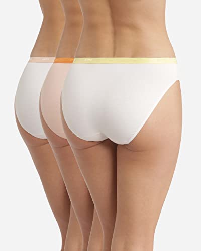 DIM Les Pockets slip donna 3 pezzi cotone multicolore