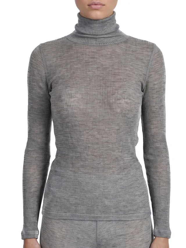 Egi 5349 Dolcevita Donna Cashmere e Modal Nero