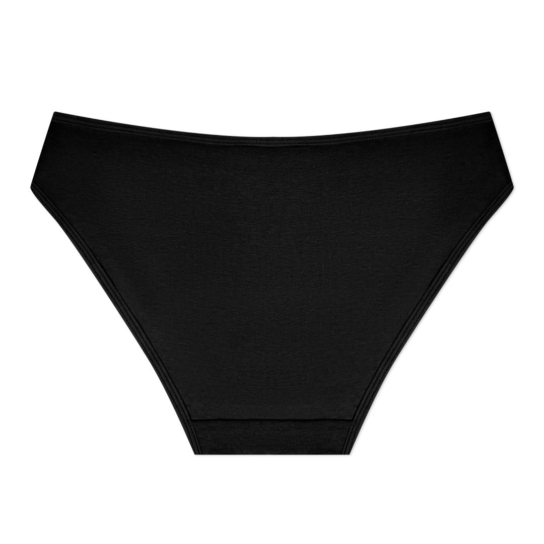 René Rofé Cotton Spandex slip bikini nero M