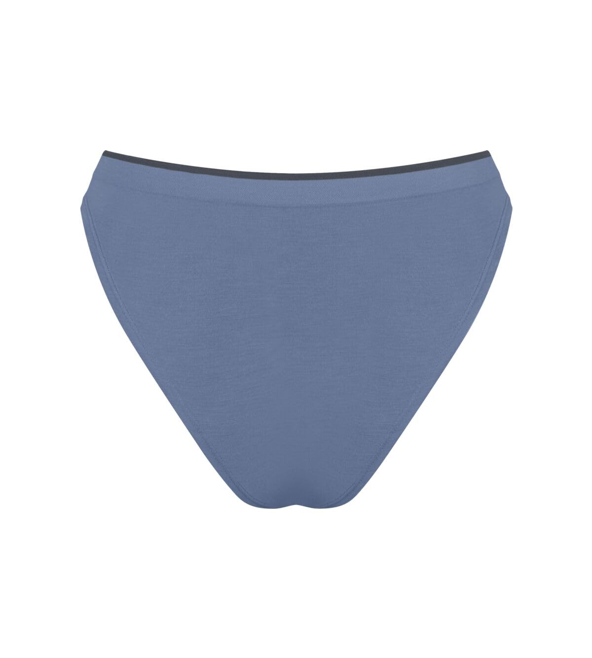 Sloggi Go Sense High Leg 2p slip donna 2 pezzi blu taglio alto