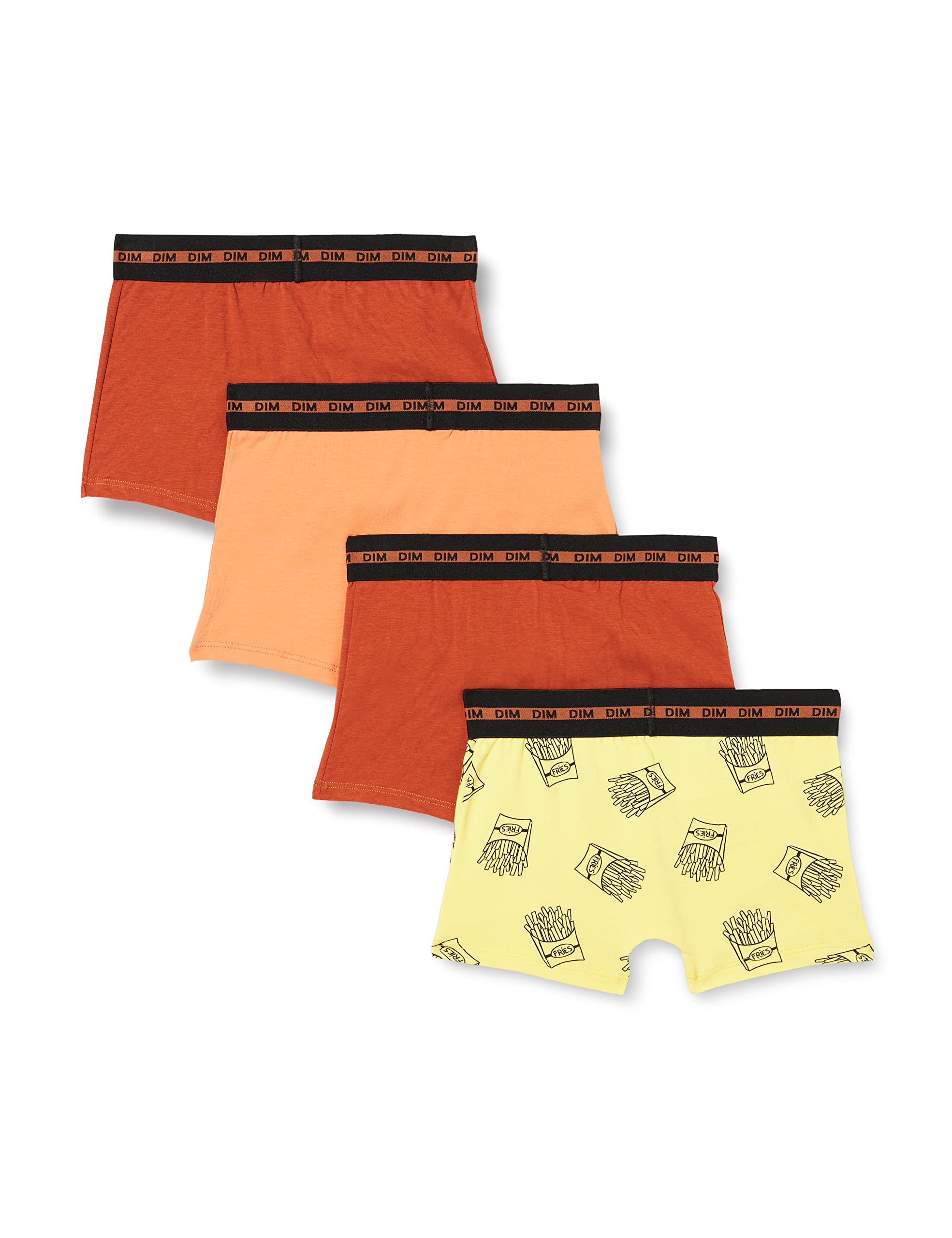 Dim Fashion Slip Bambino Cotone Stretch x4 Fantasia