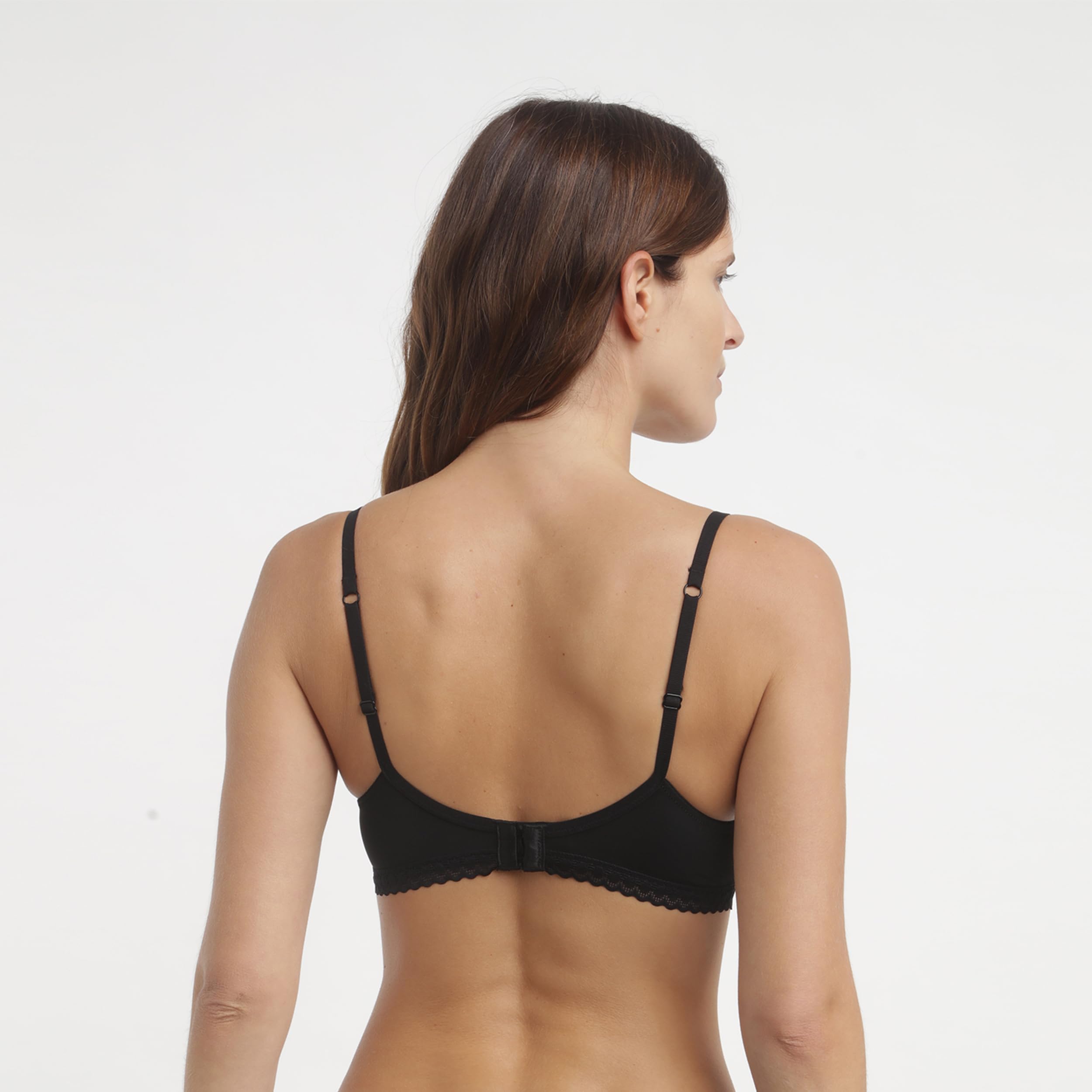 Dim Daily Micro reggiseno senza ferretto nero microfibra x1