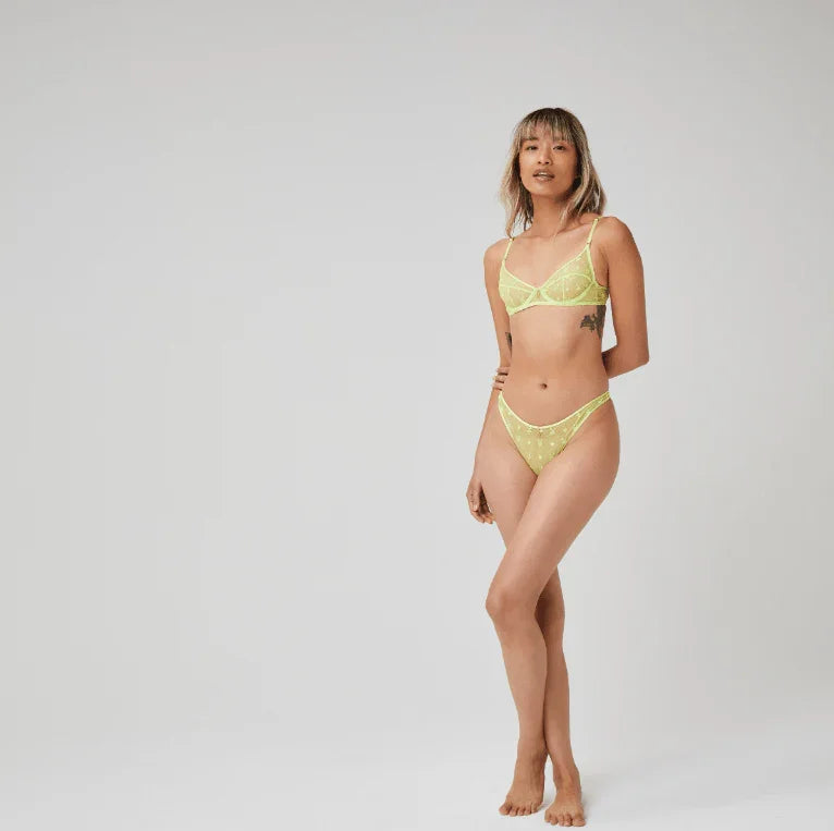 Playboy Icon reggiseno balconcino ferretto rosa pizzo
