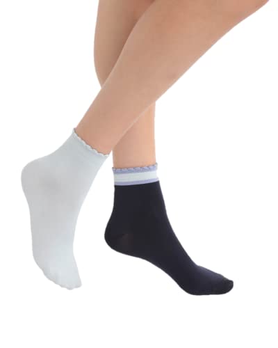 DIM Skin Calzini Donna Microfibra Pacco da 2