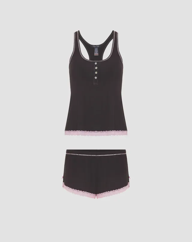René Rofé Racerback Short Set pigiama corto 2 pezzi leggero