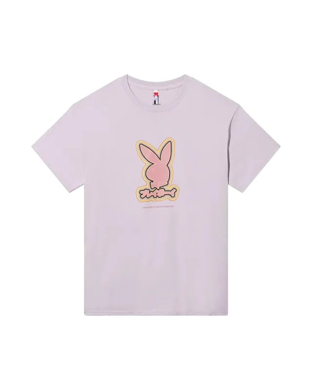 Playboy Tokyo Club T-Shirt Unisex in Cotone Logo