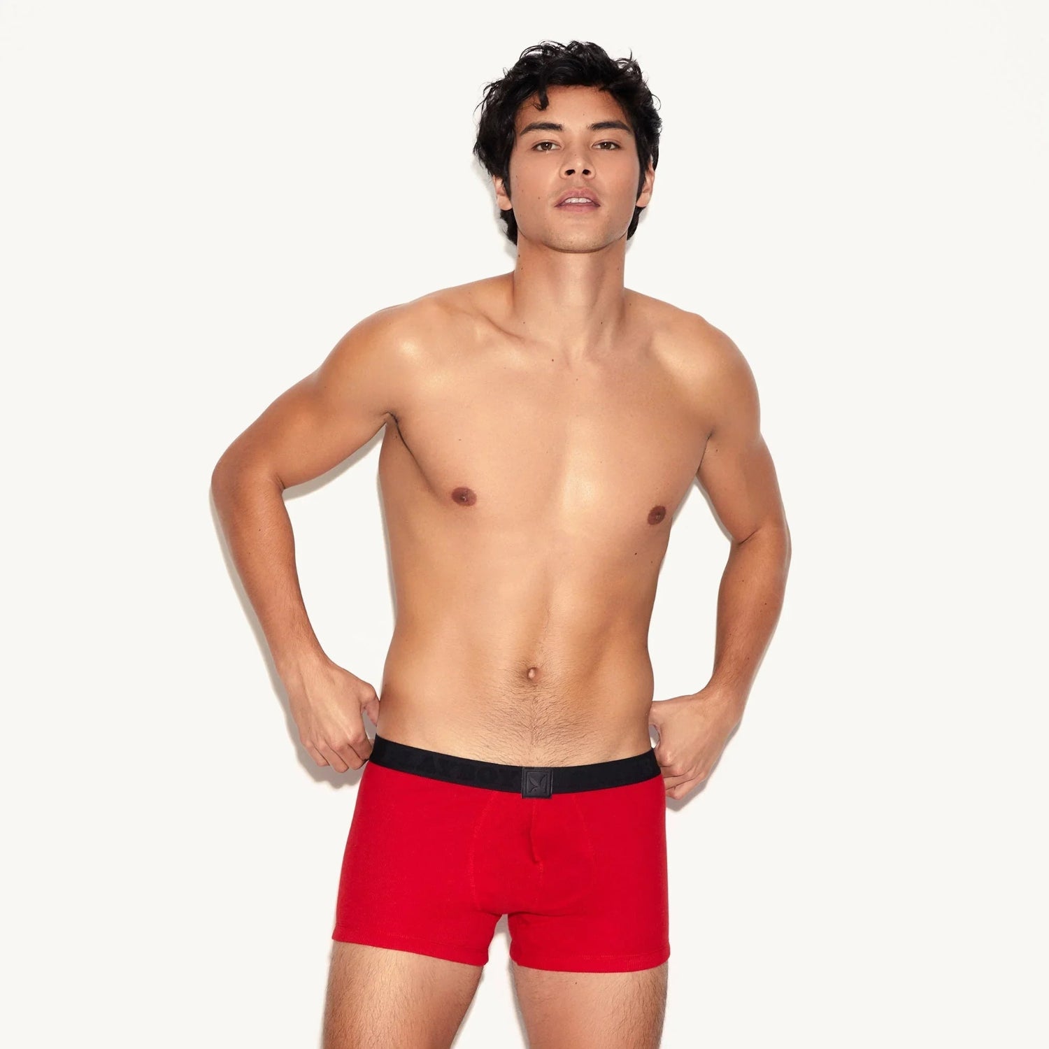 Playboy Essentials Rib Boxer storm modal elasticizzato