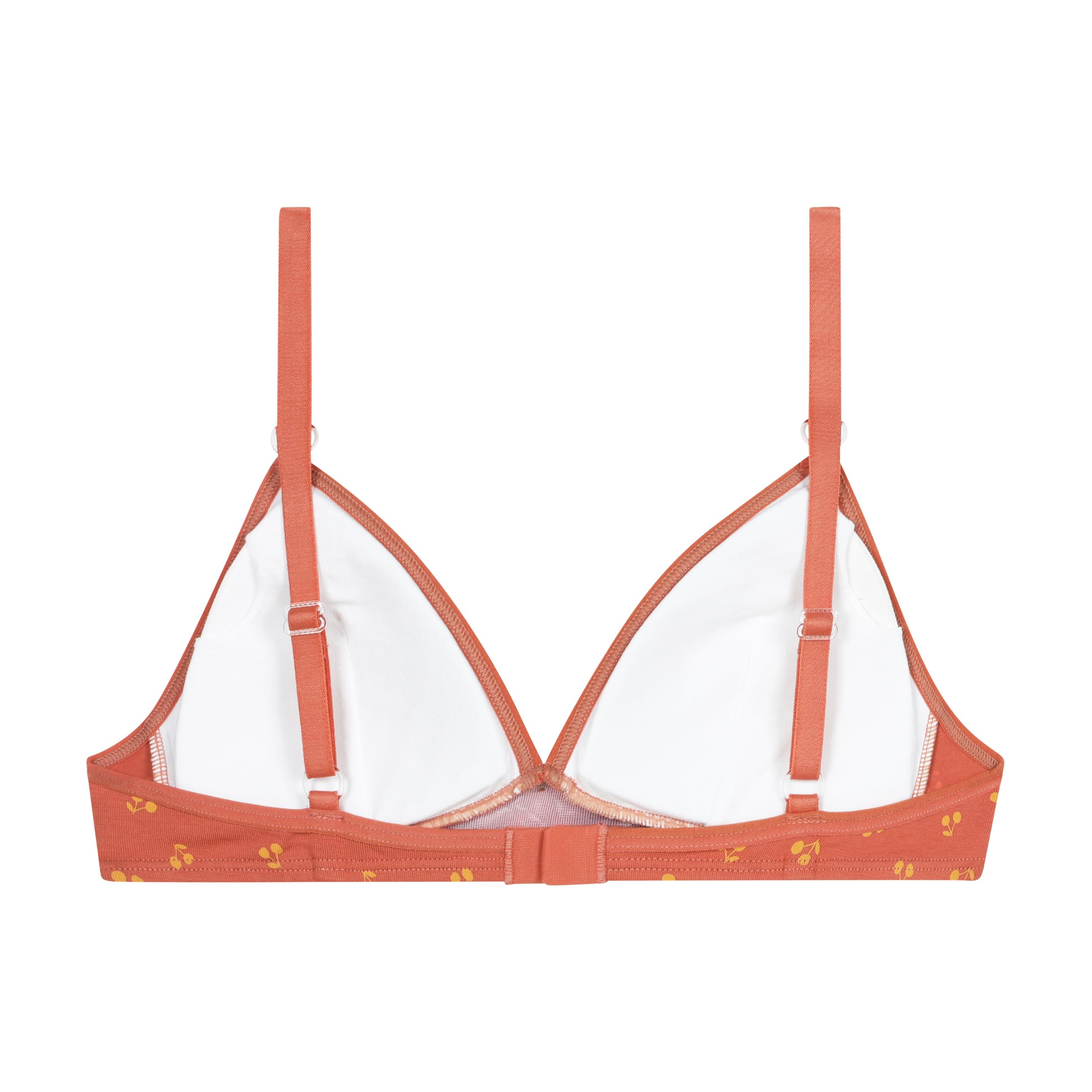 DIM Les Pockets reggiseno ragazza cotone marrone senza ferretto