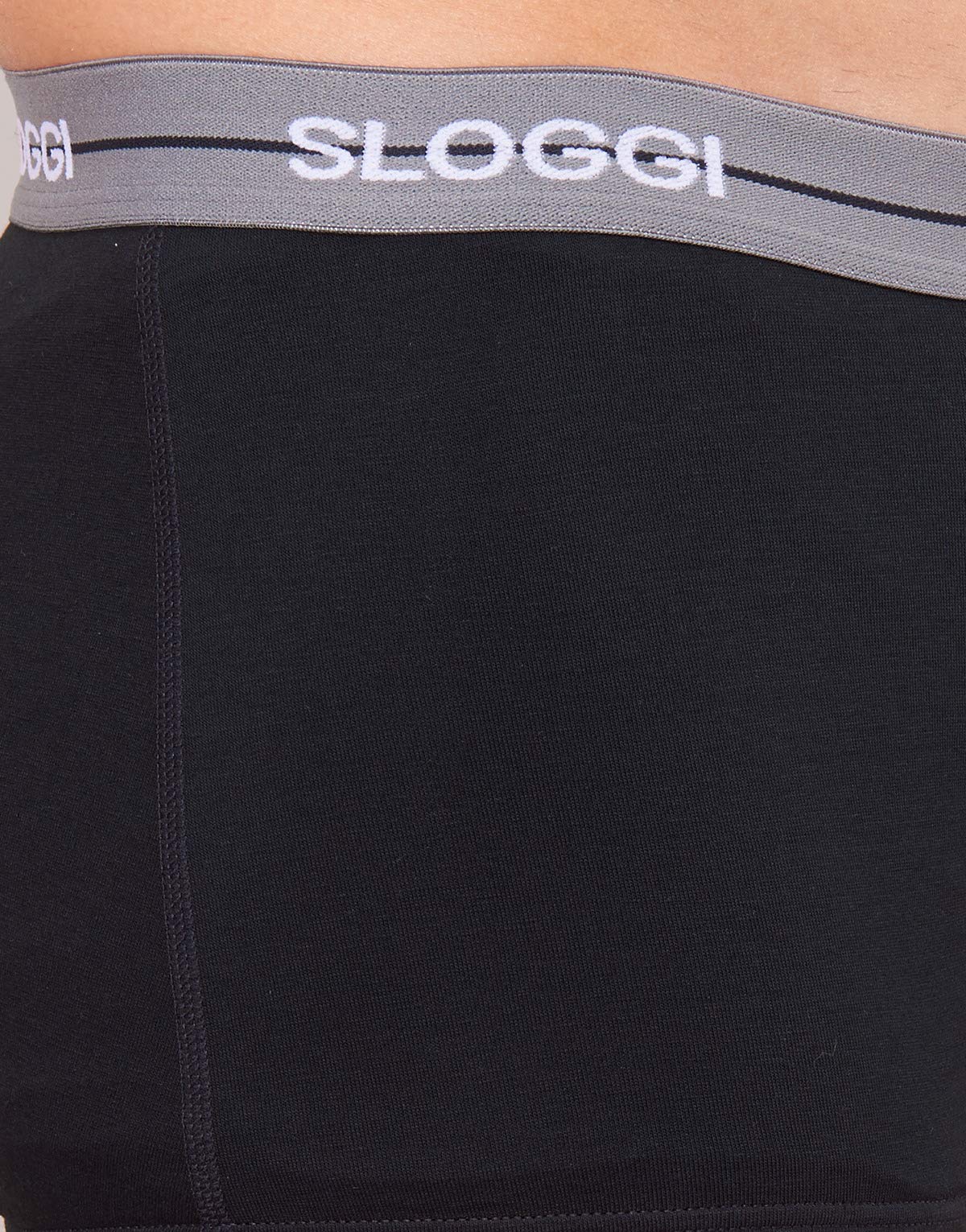 Sloggi Start Hipster slip uomo 2 pezzi nero cotone
