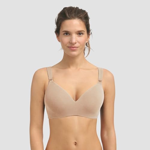 DIM Senza Ferretto Allattamento Reggiseno Cotone x1 Nero