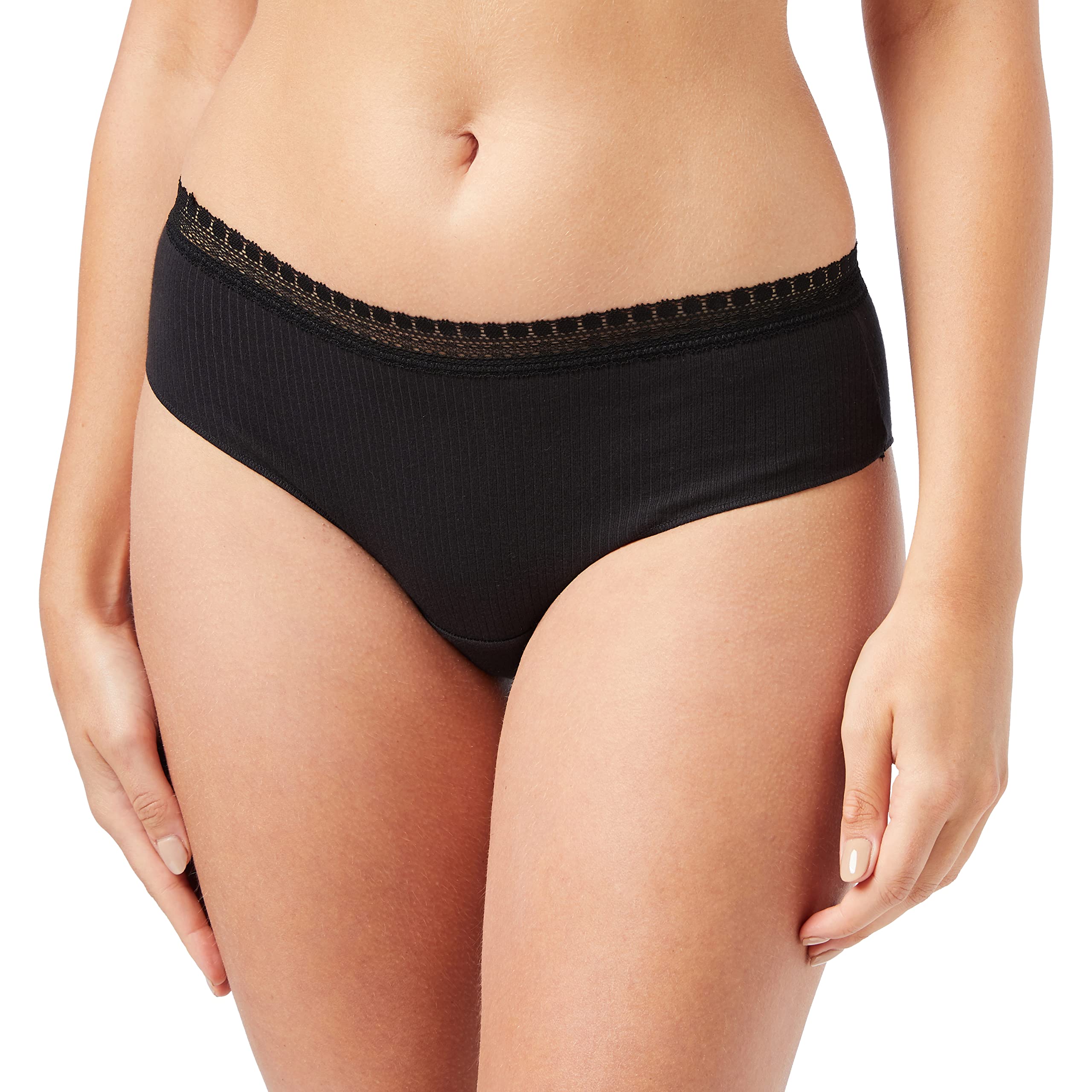 sloggi GO Ribbed Slip Hipster Donna x2 Cotone Bio