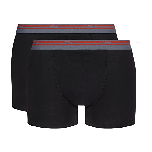 DIM Stretch Cotton Comfort boxer uomo x4 neri XL cotone